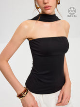 Bra-Free Halter Neck Backless Top